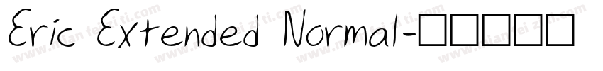 Eric Extended Normal字体转换